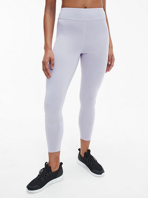 Calvin Klein USA Gym Womens Leggings Purple 7308429-CV